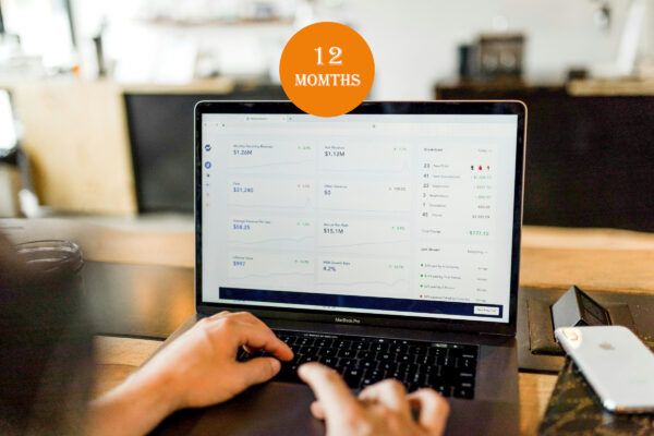Displaying Products or Services Plan for 12 Months